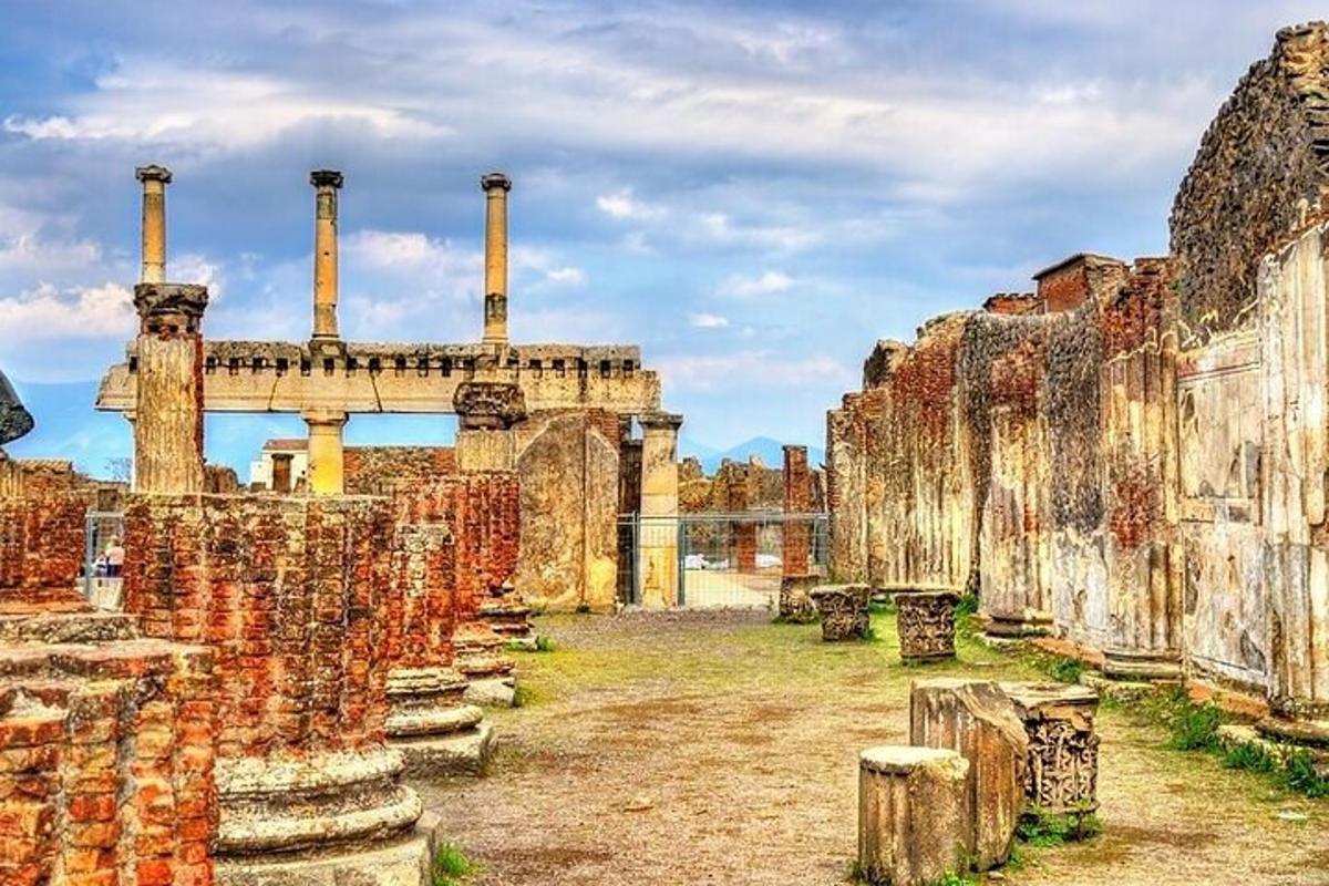 a view of the ruins of the ancient city
