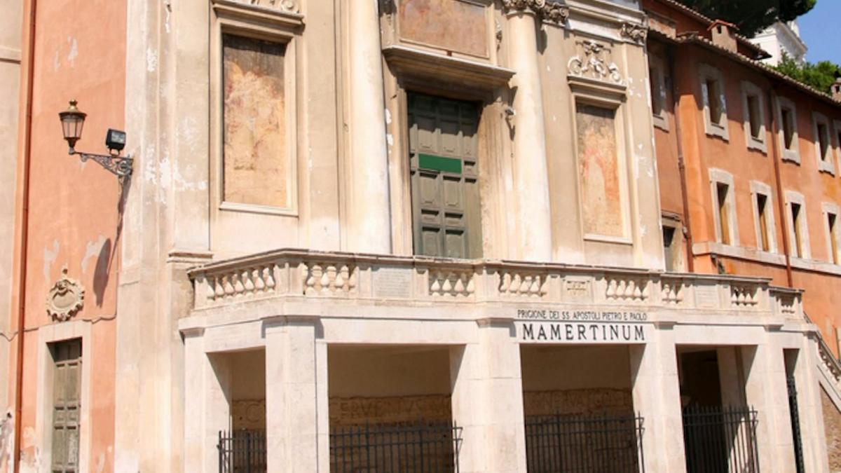 a building with a sign on the front of it