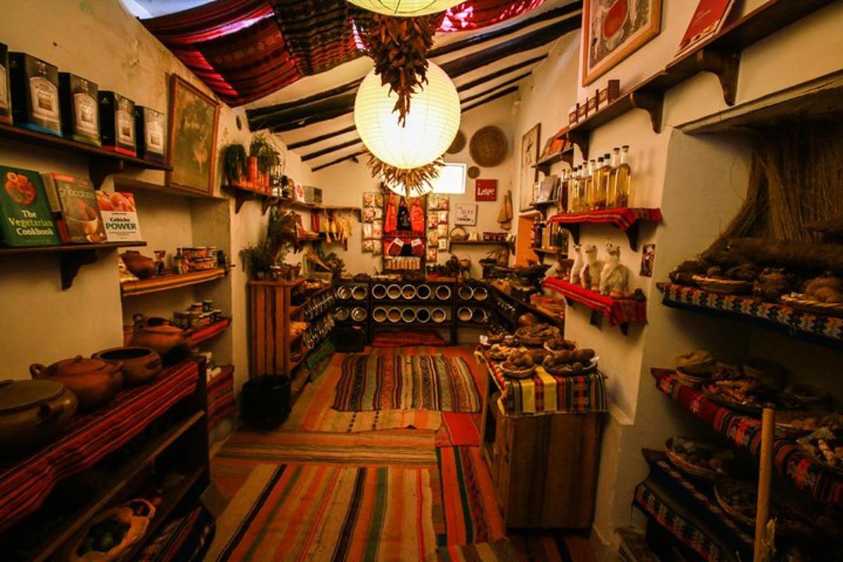 Una habitación con una alfombra en el suelo de una tienda.