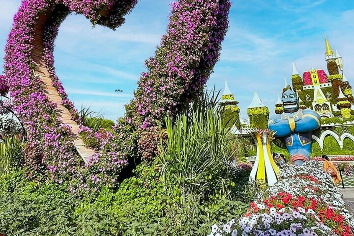 eine Blumenausstellung im magischen Königreich