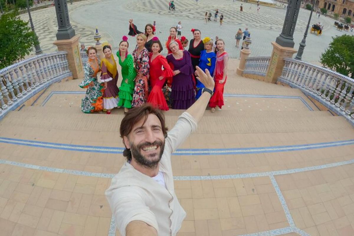 a man standing in front of a group of people