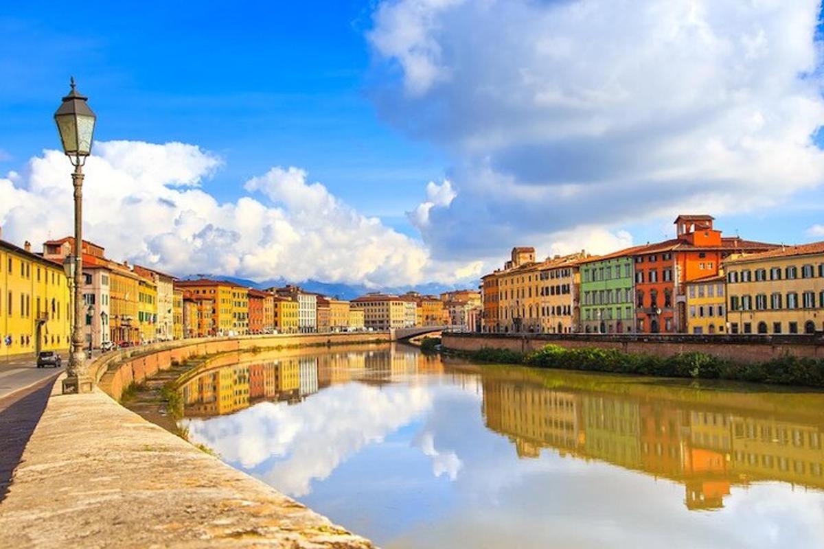 a view of a river in a city with buildings