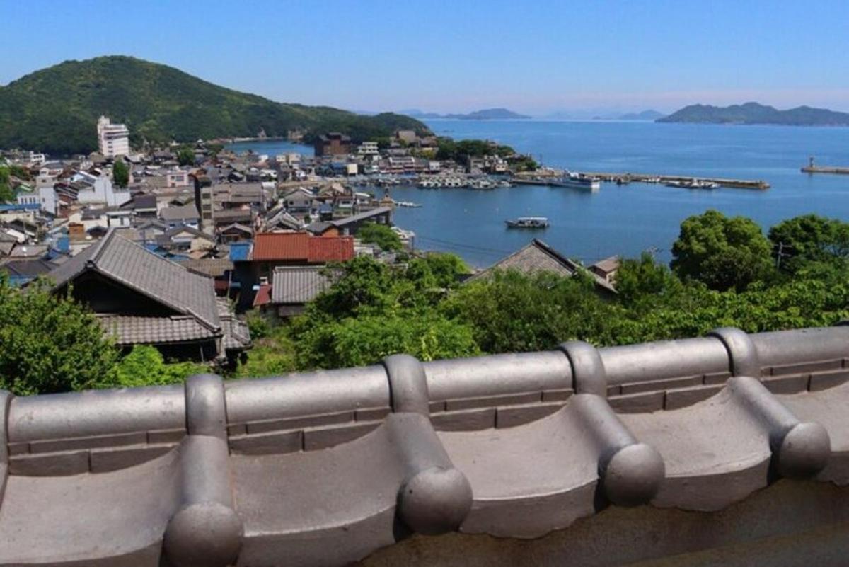 a view of a city and a body of water