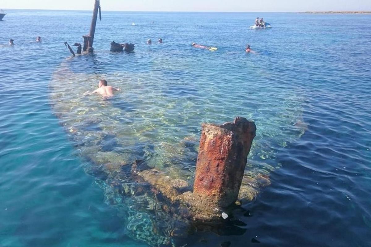 un gruppo di persone che nuotano nell'oceano