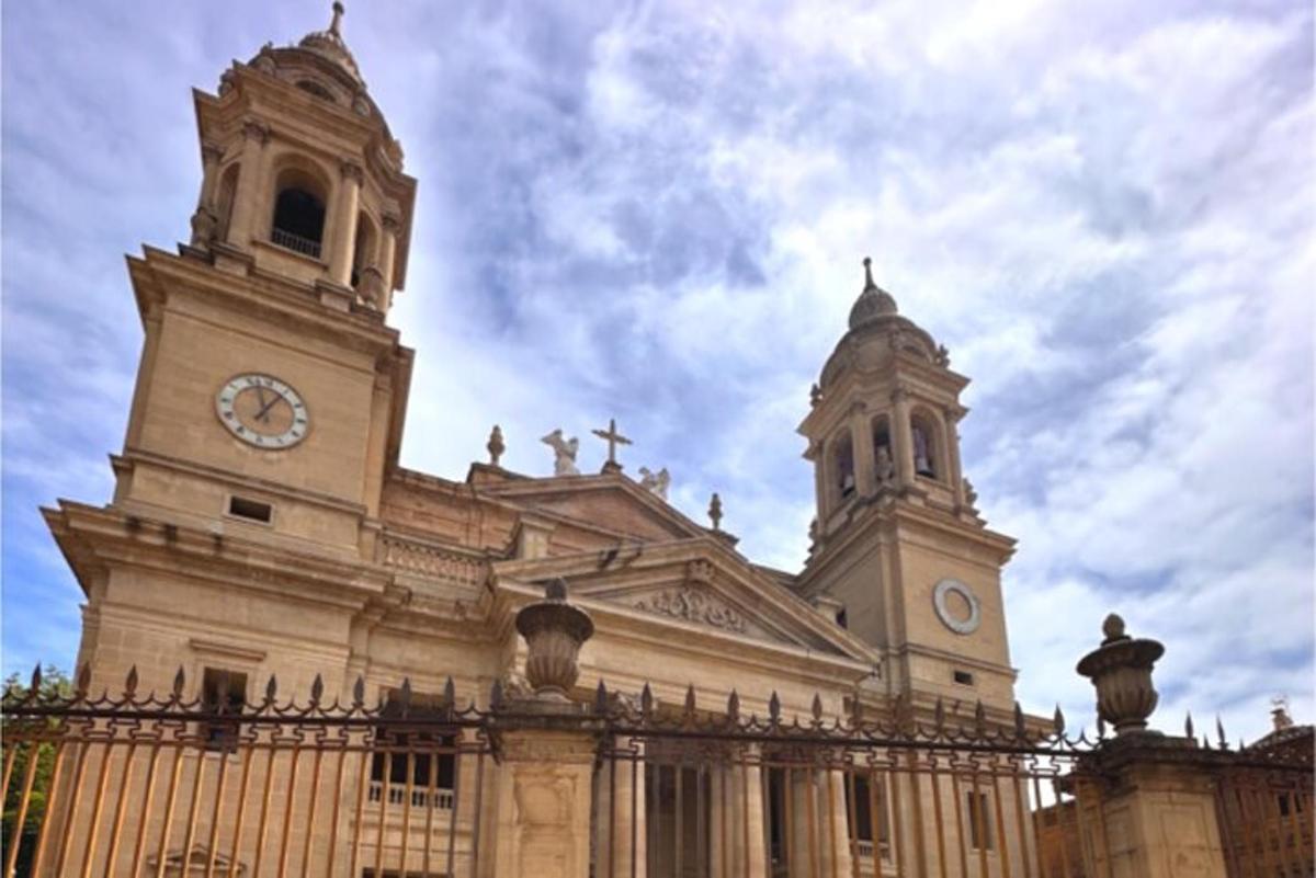a large building with a clock tower on top of it