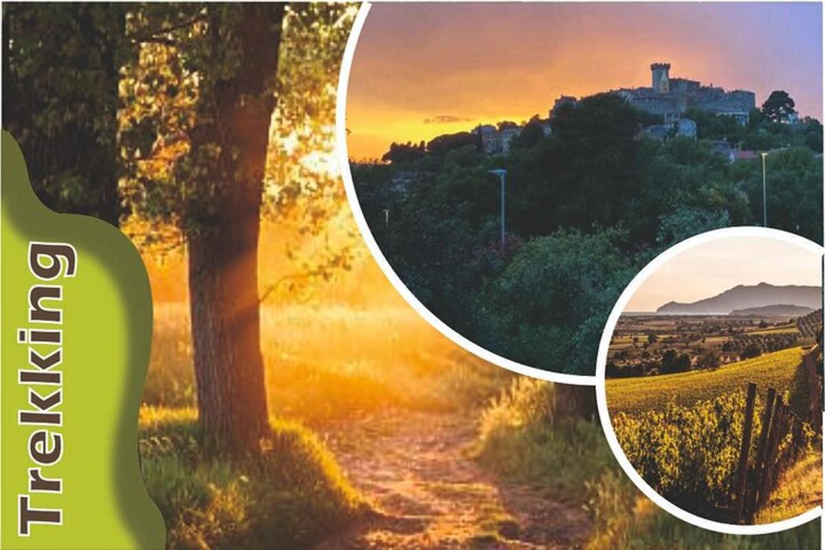 δύο εικόνες ενός δρόμου με μια πόλη στο φόντο