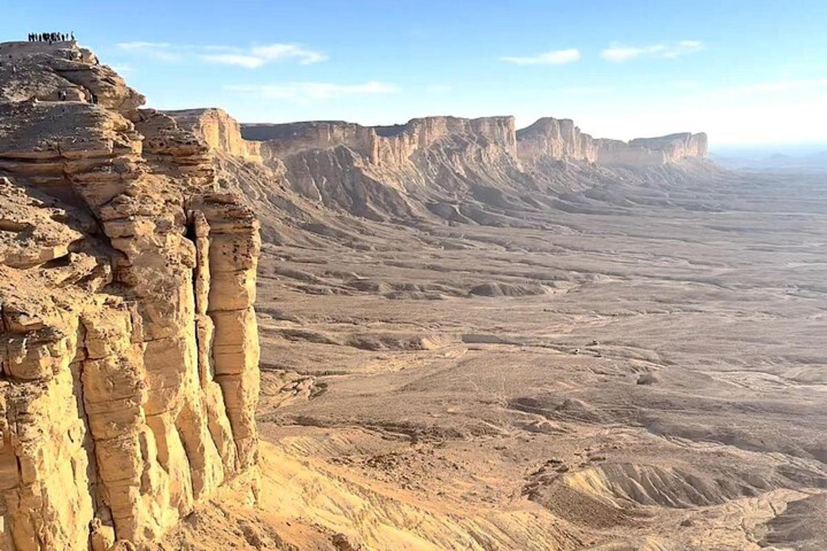 pohled na Grand Canyon z okraje útesu