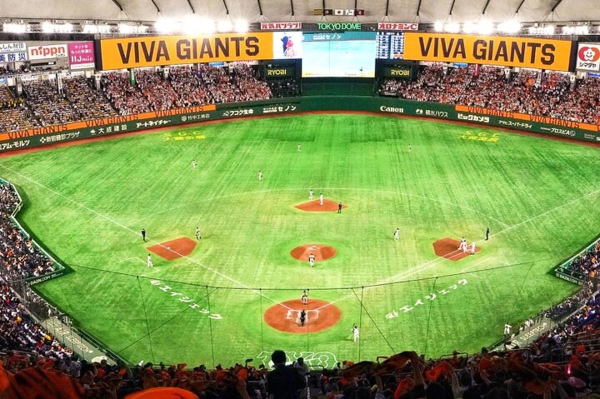 egy tömeg, amely baseballmeccset néz