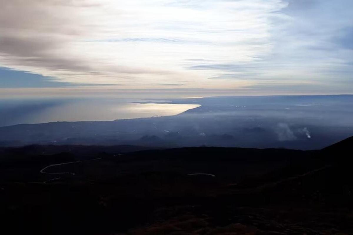 útsýni yfir vatn á himni