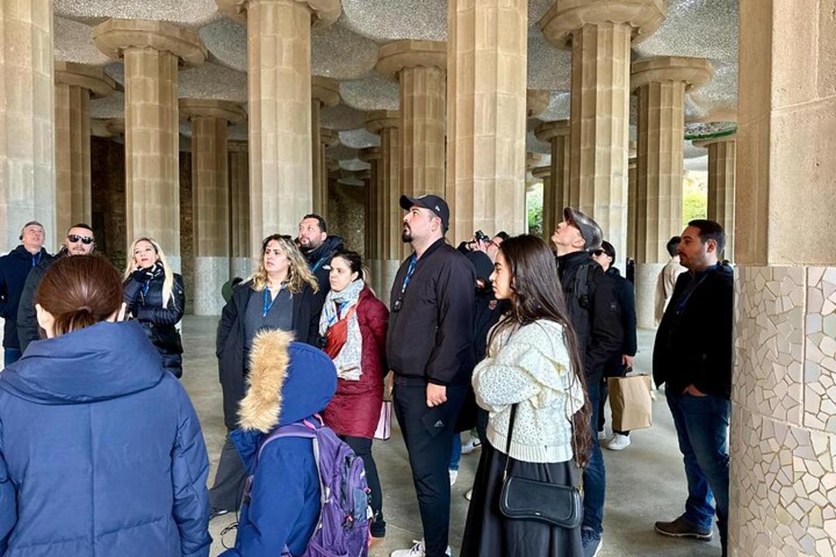 a group of people standing outside of a building