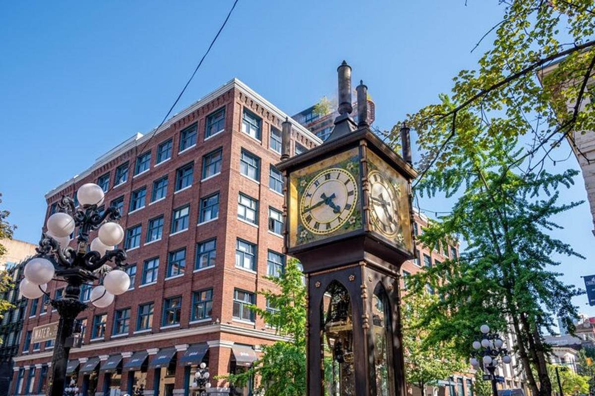 a large clock tower in front of a building