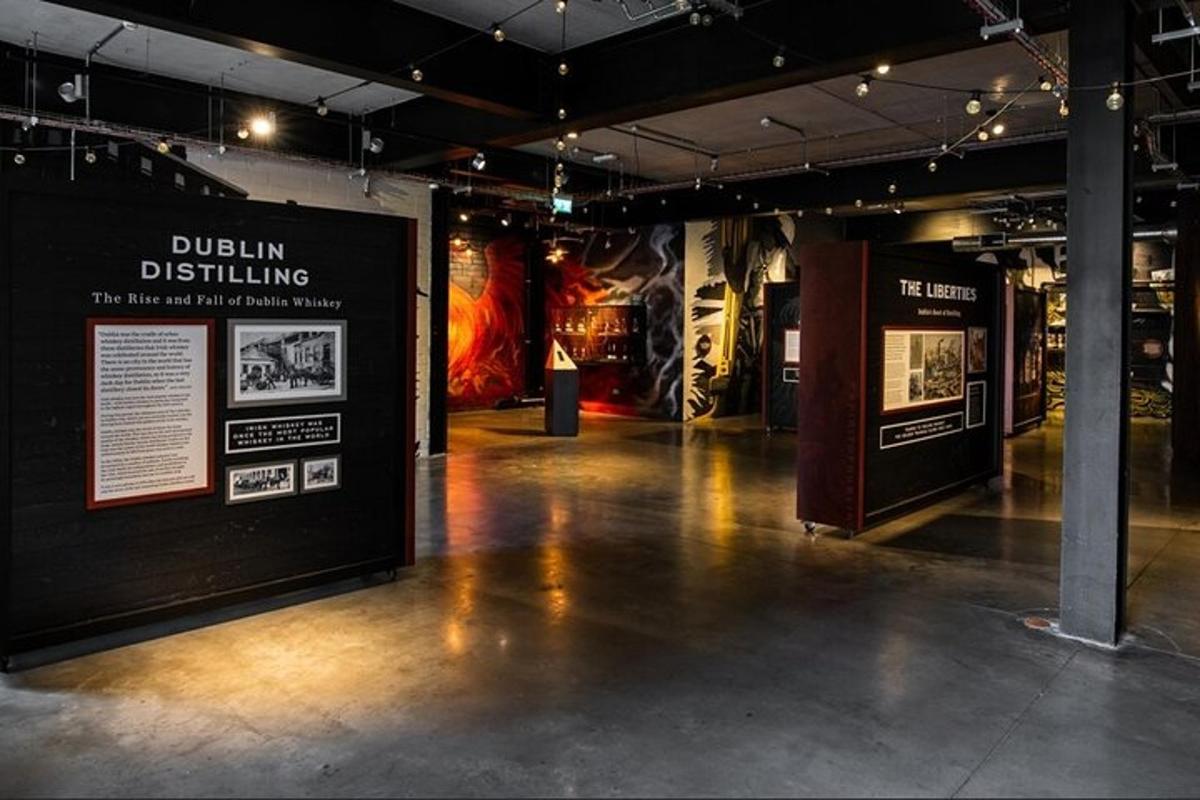 a museum with a sign that says dixon distilling