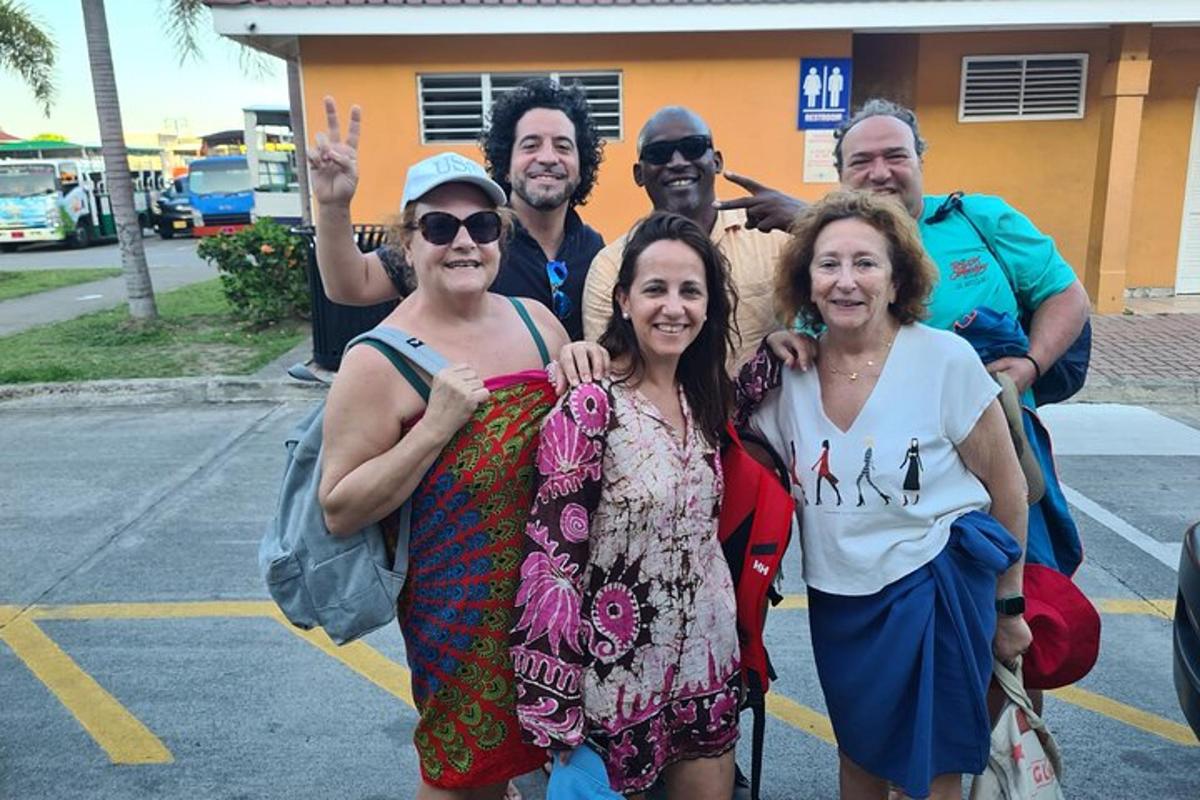 a group of people posing for a picture