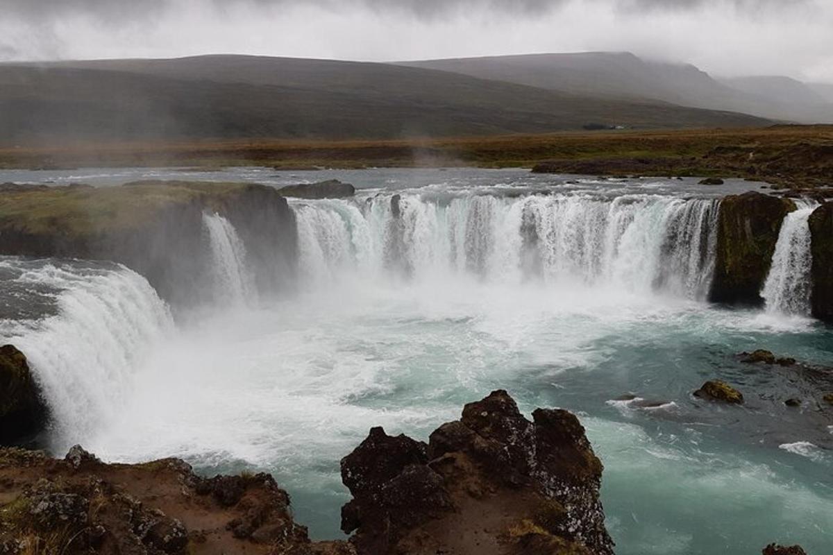 foss í miðri á