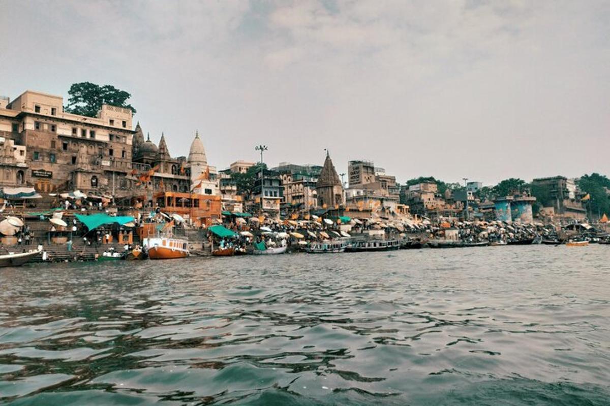 a view of a city from a body of water