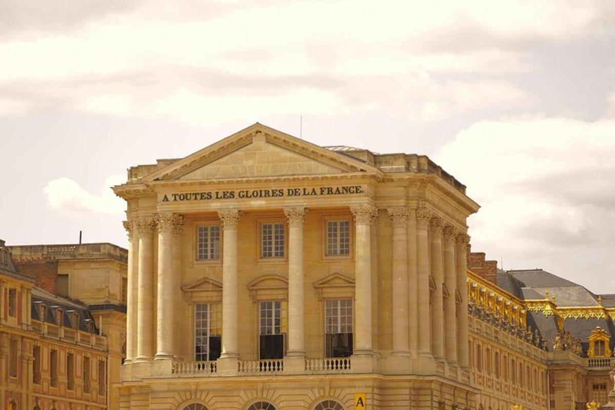 a building with a sign on the top of it