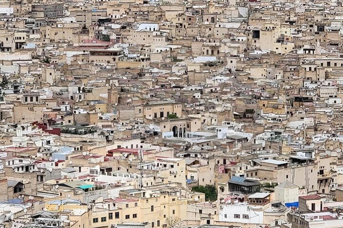 Una vista de una ciudad con muchos edificios.