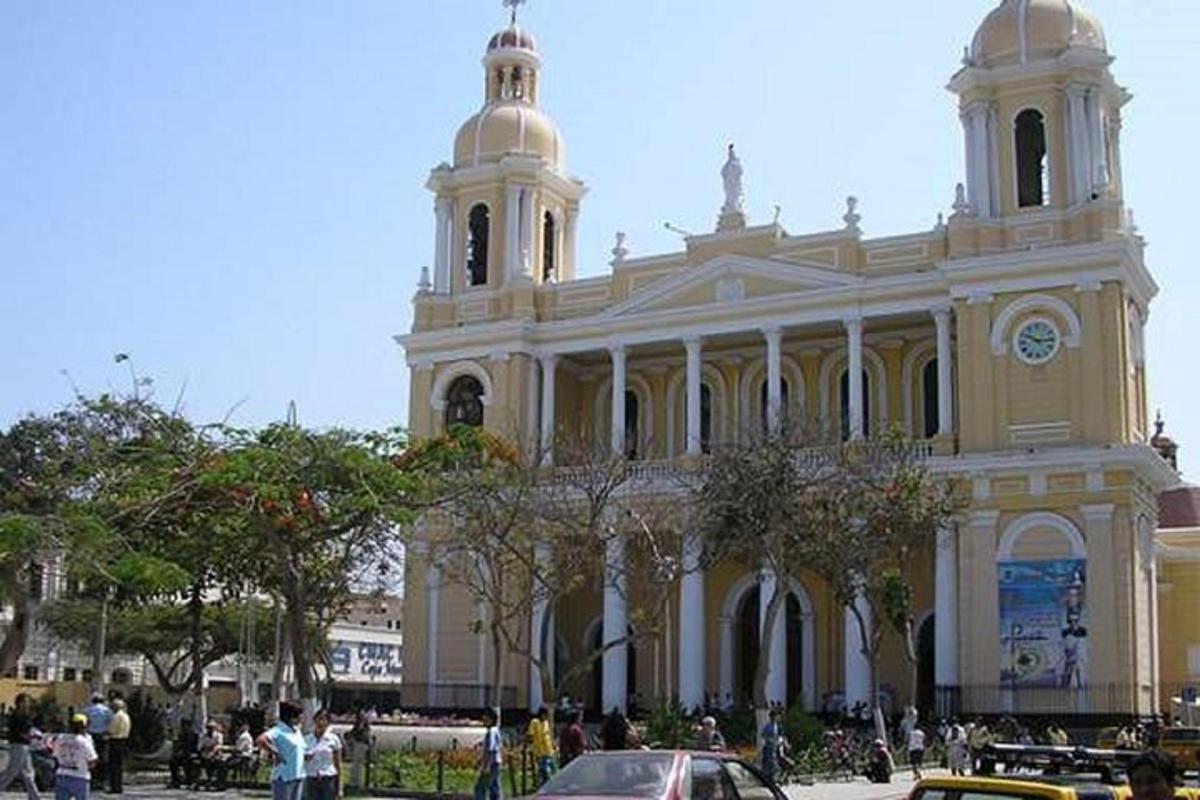 a large building with a clock tower on top of it