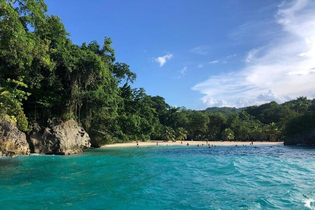 skupina ljudi na plaži v vodi