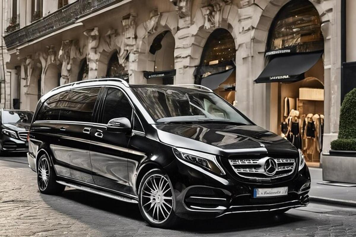 černé auto parkuje na městské ulici