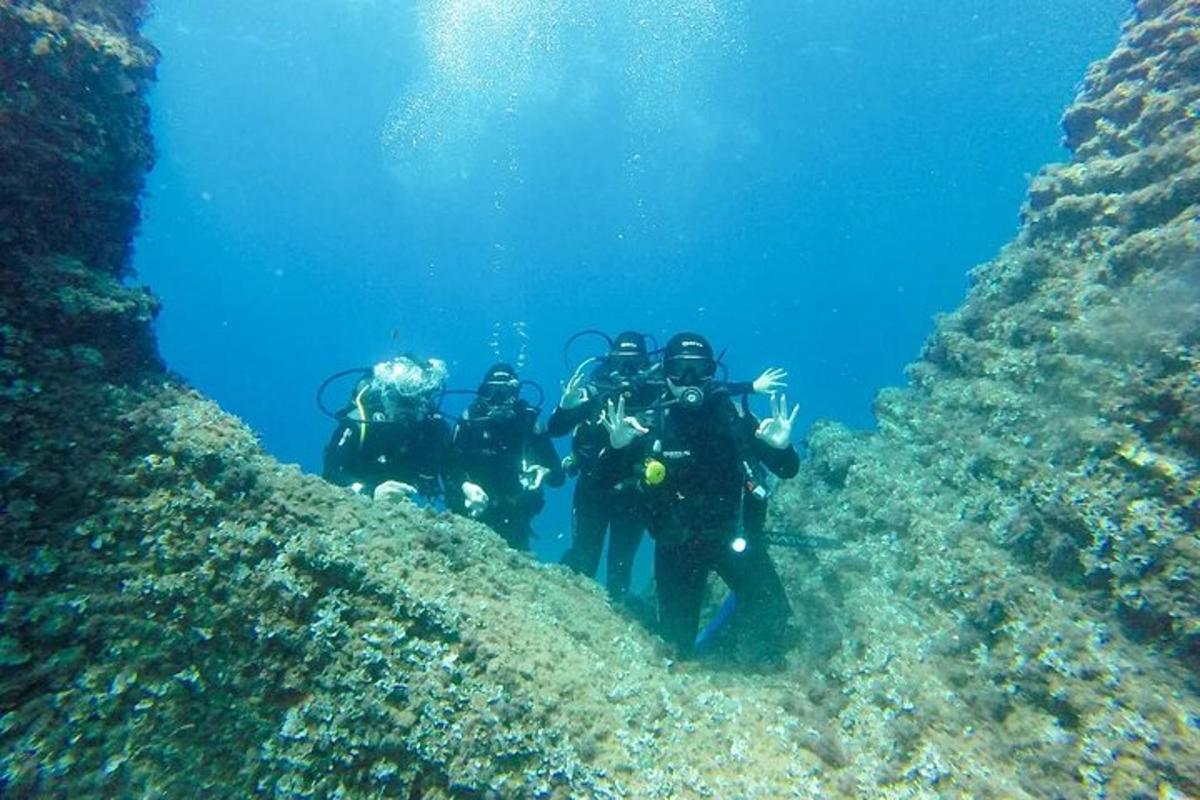 a group of people are standing in the ocean