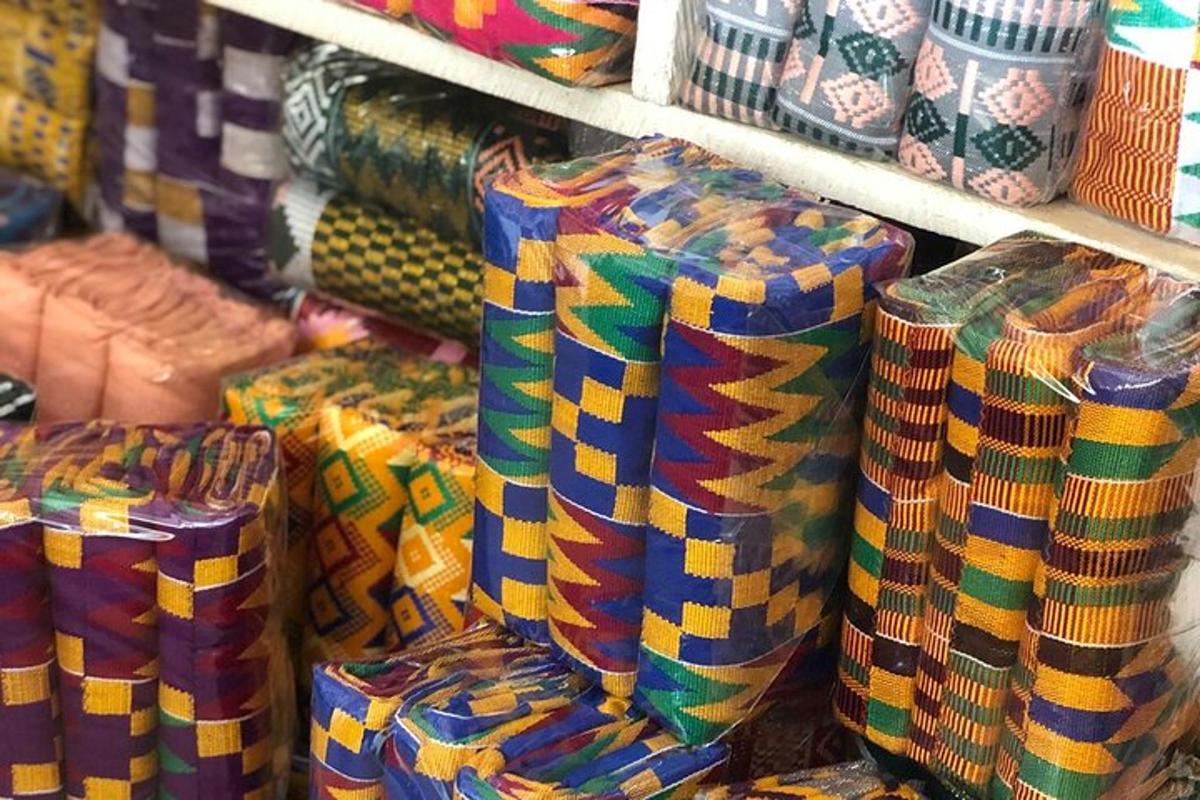 a display of colorful wrapping paper in a store