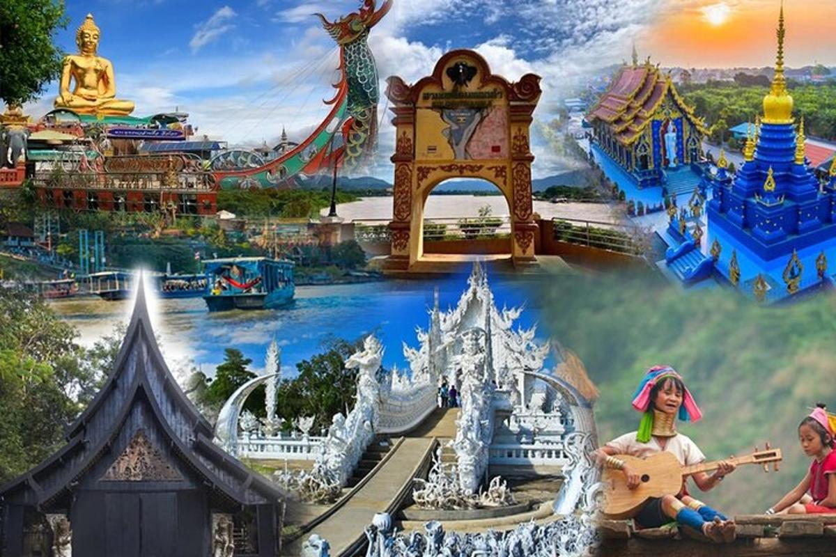 kolaj gambar taman tema