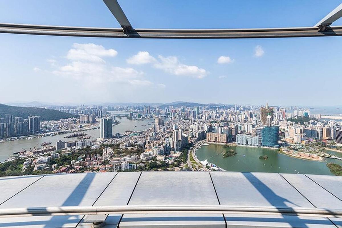 a view of a city from the top of a building