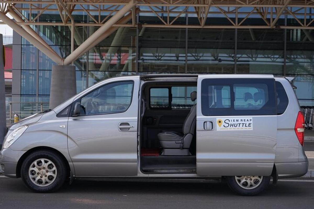a white van with a sign on the door