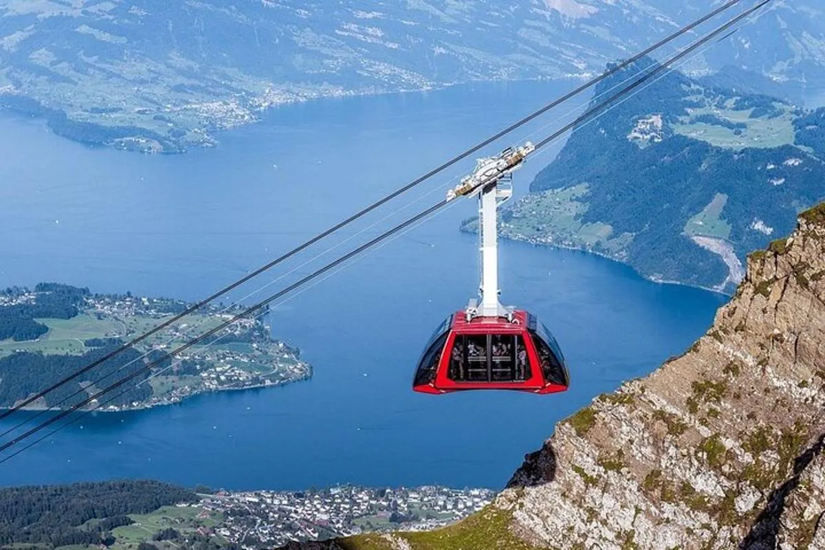 De Bâle : Ville de Lucerne, Mont Pilatus, Croisière en visite privée – photo 6