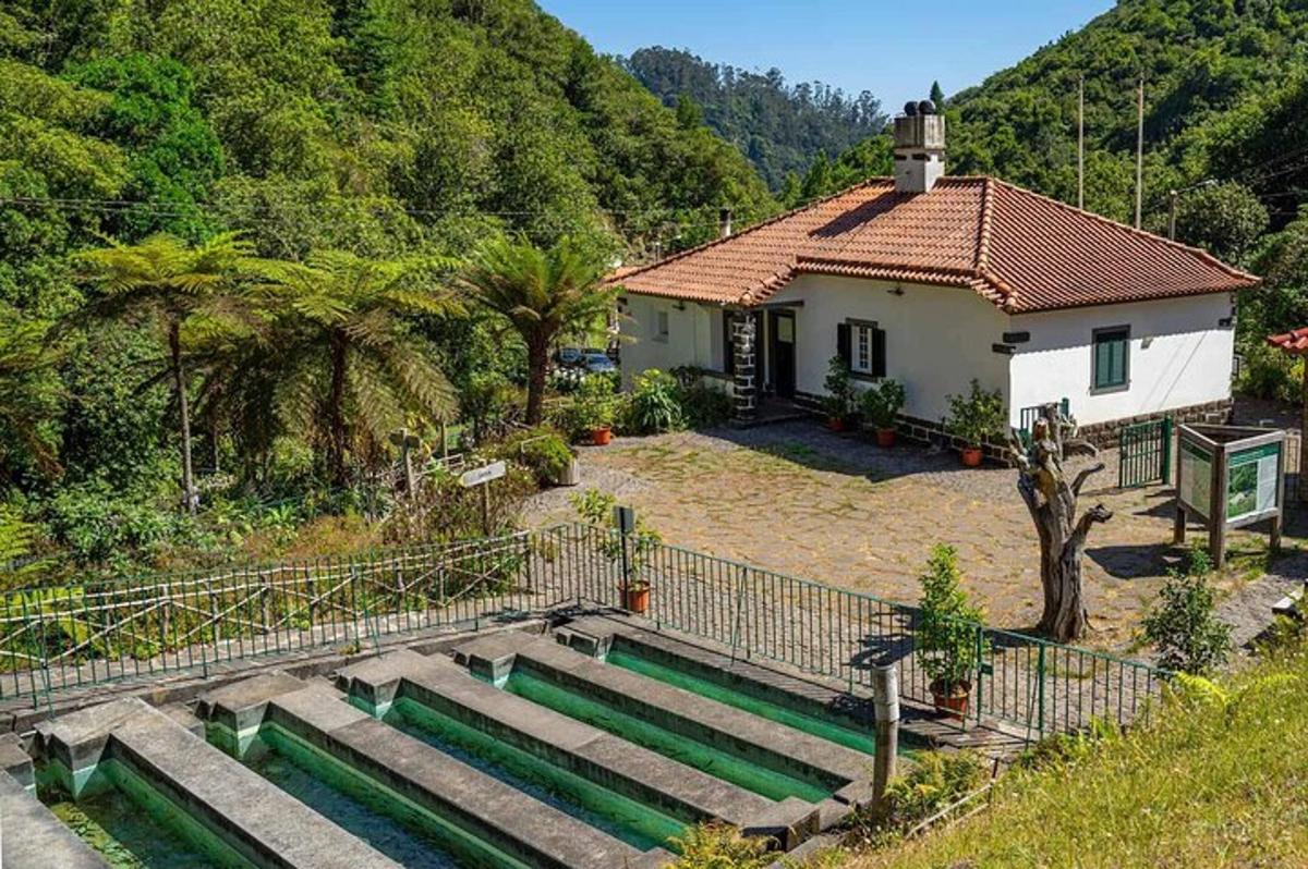 una casa amb escales davant d'una casa