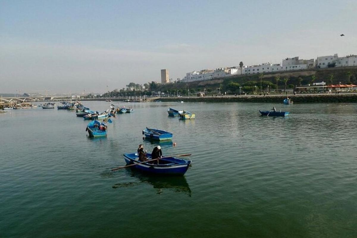 un grupo de barcos en un cuerpo de agua