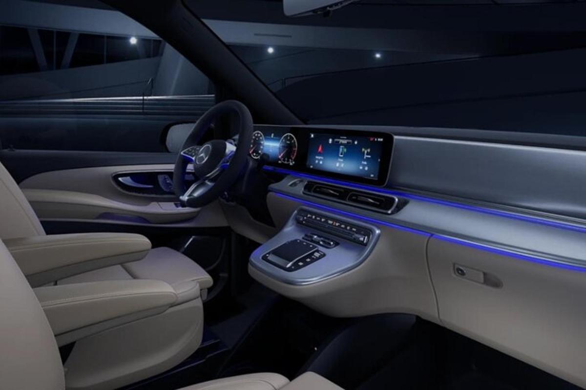 una vista del tablero de un automóvil