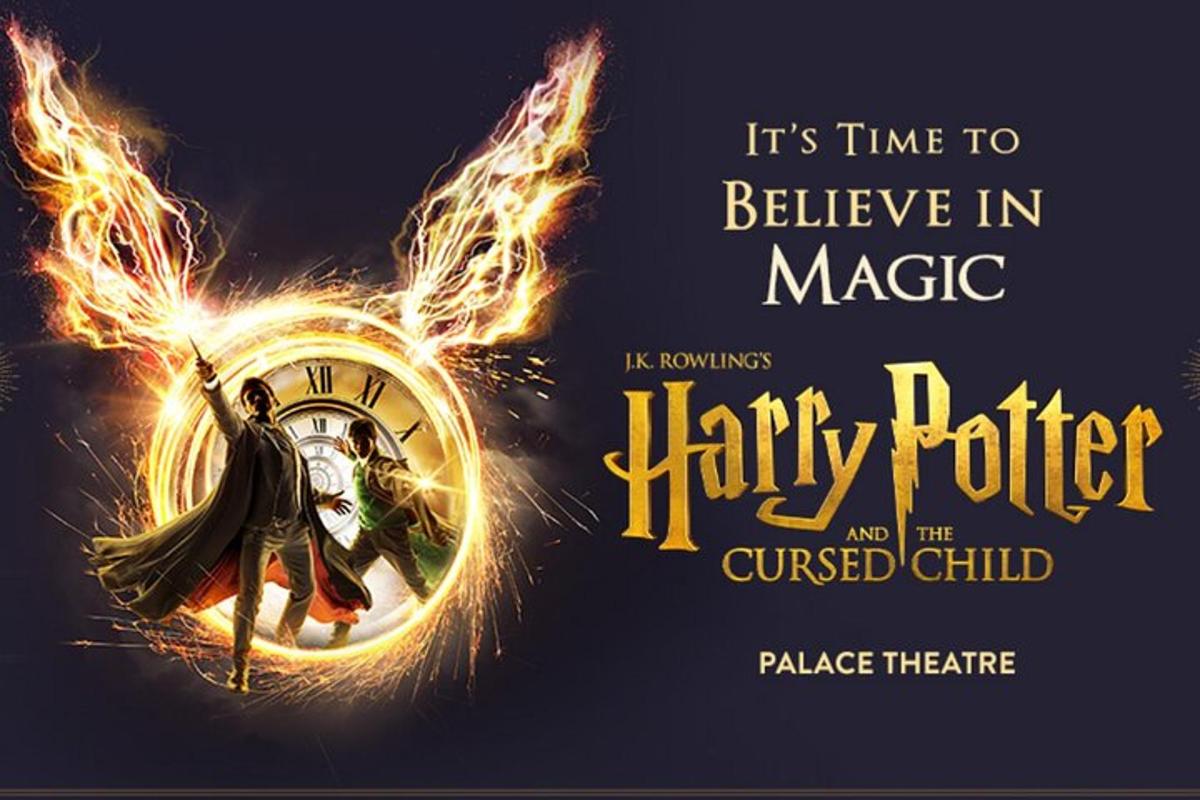 filmski plakat za Harryja Potterja in Prekletega otroka
