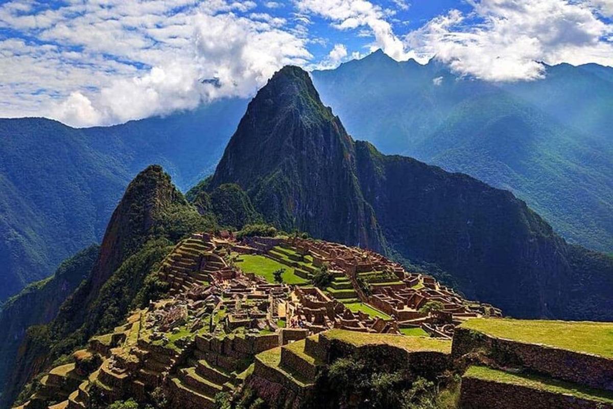 an ancient city on the side of a mountain