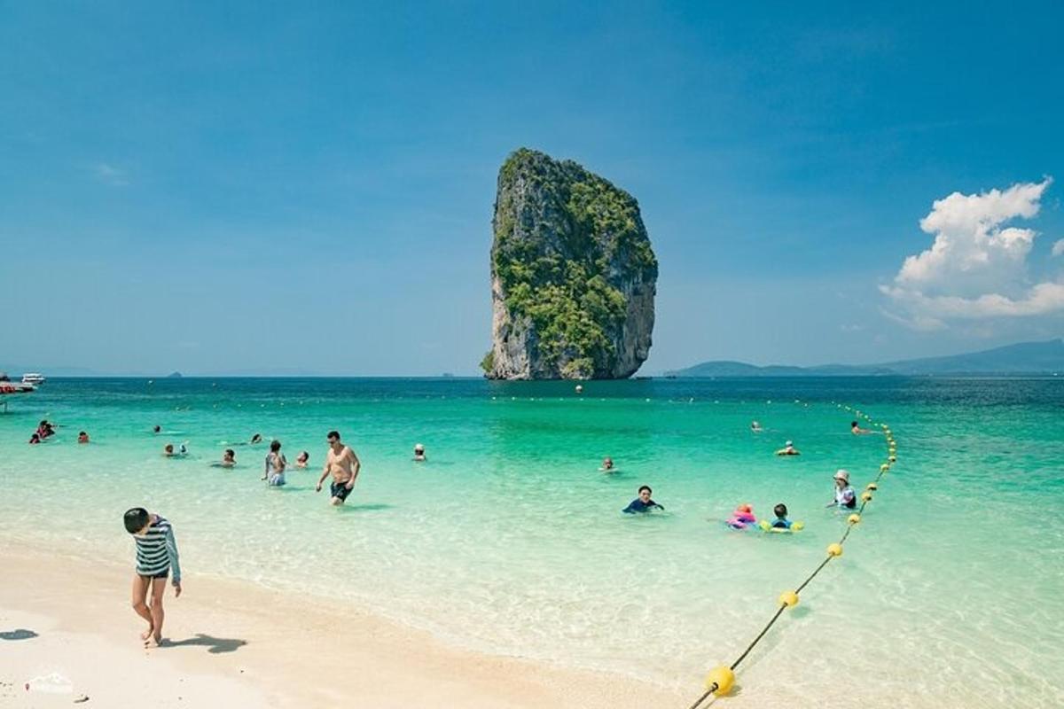 skupina ljudi v vodi na plaži