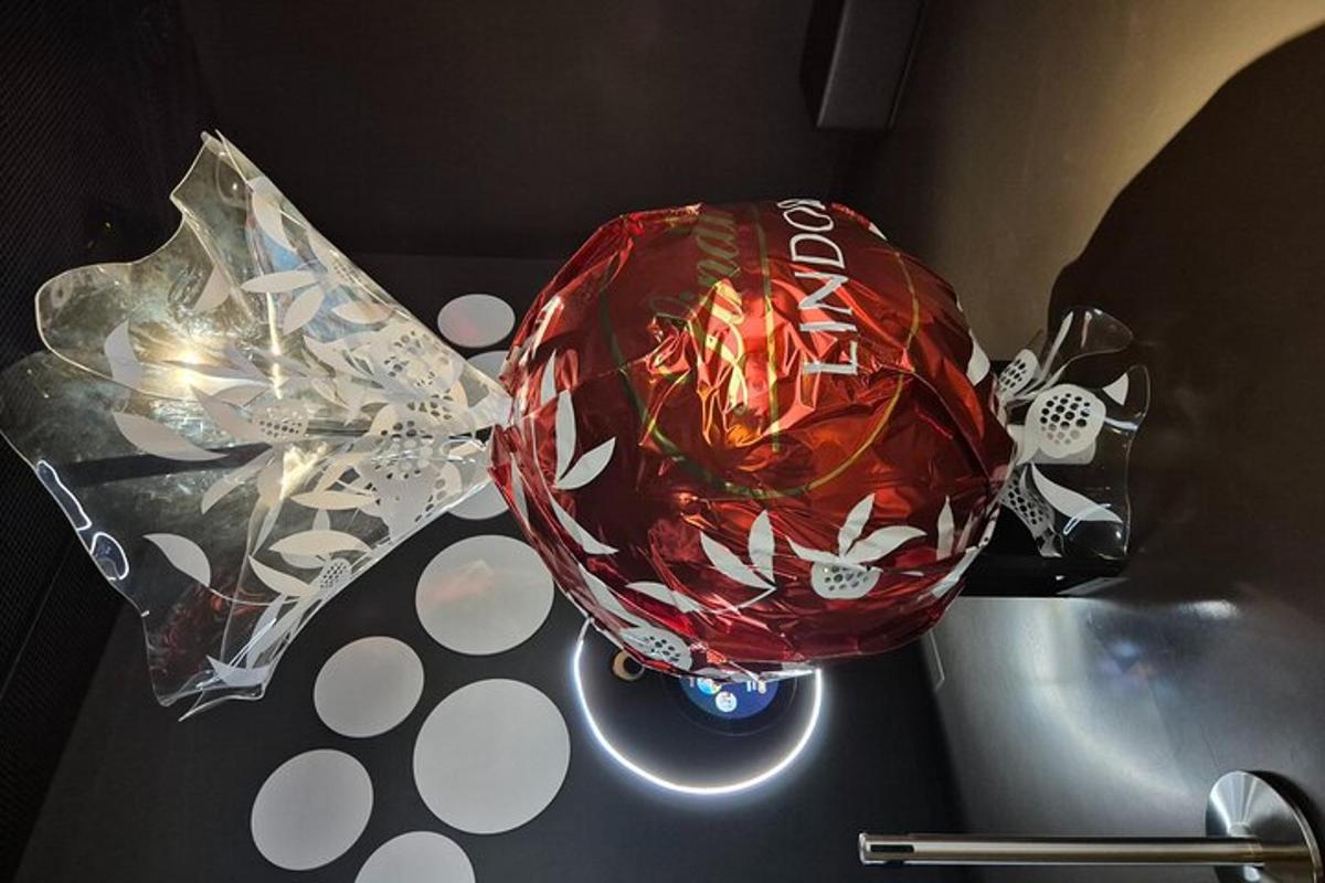 a glass ball on top of a sink