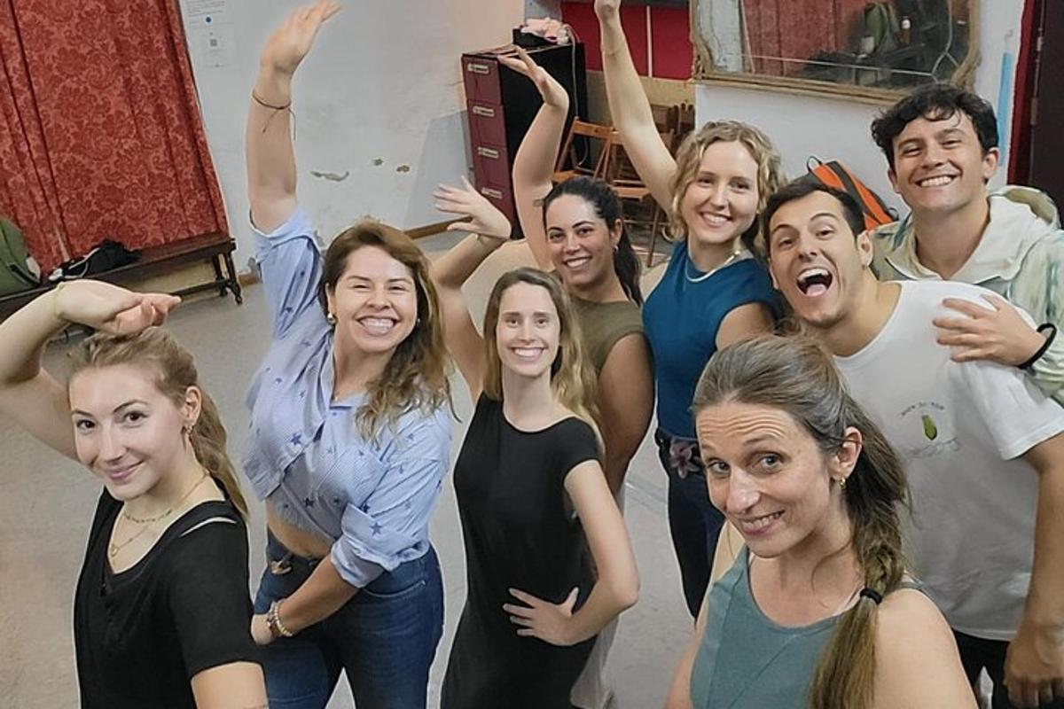 a group of people posing for a picture