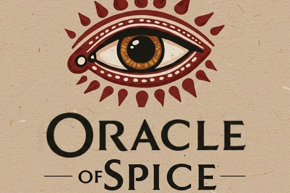 een afbeelding van een oog met de woorden orakel van de ruimte