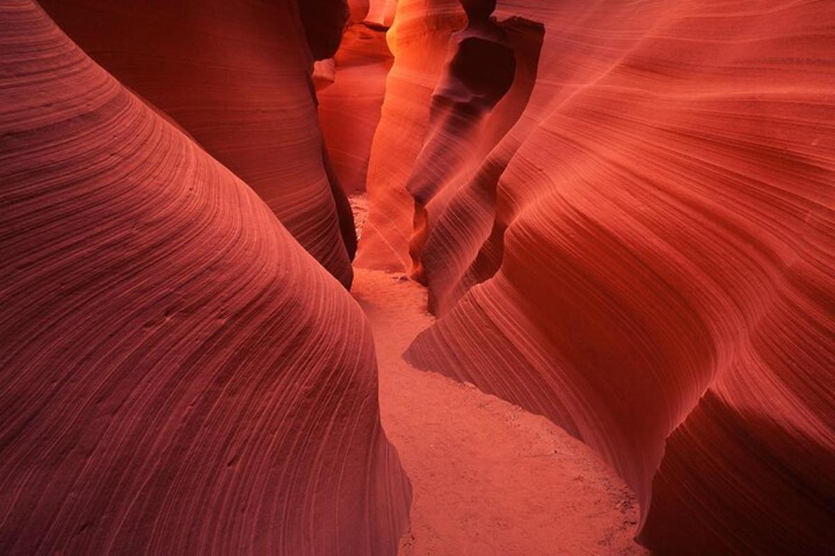 ein Blick auf einen Slot Canyon in der Wüste