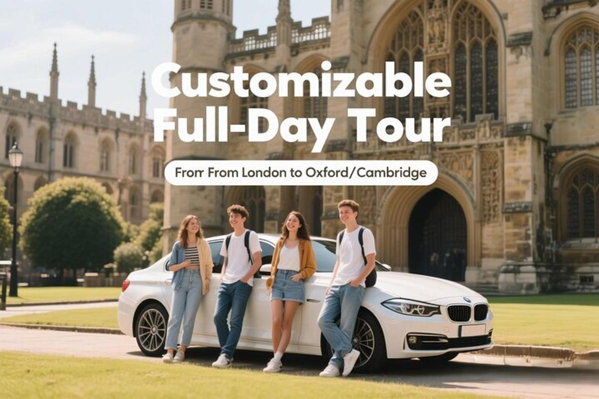 a group of people standing next to a white car