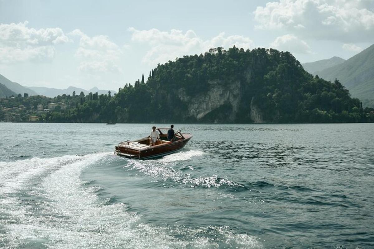 two people on a boat in the water