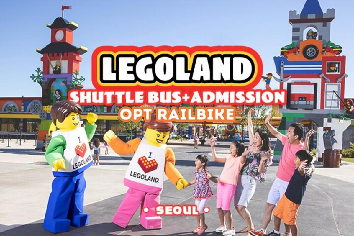 plakát k Lego Island se skupinou lidí
