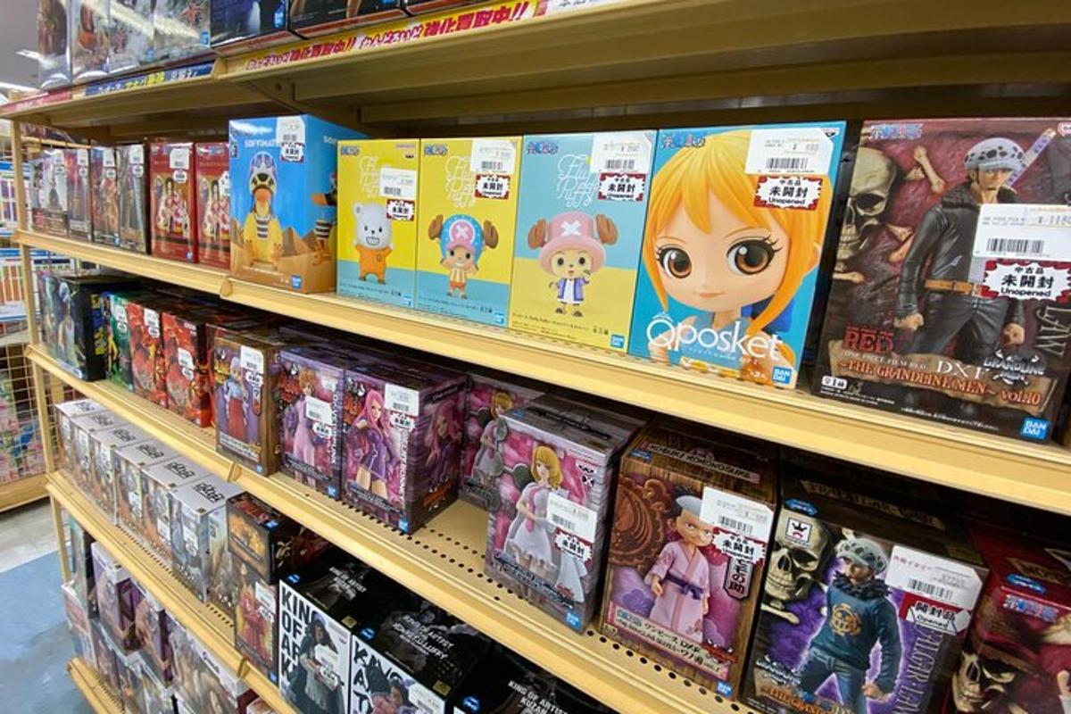 a store aisle filled with shelves filled with toys