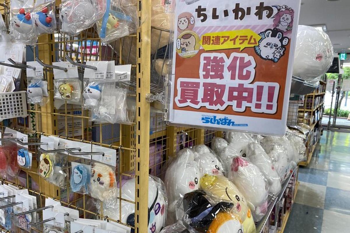 a store with a bunch of toys in plastic bags