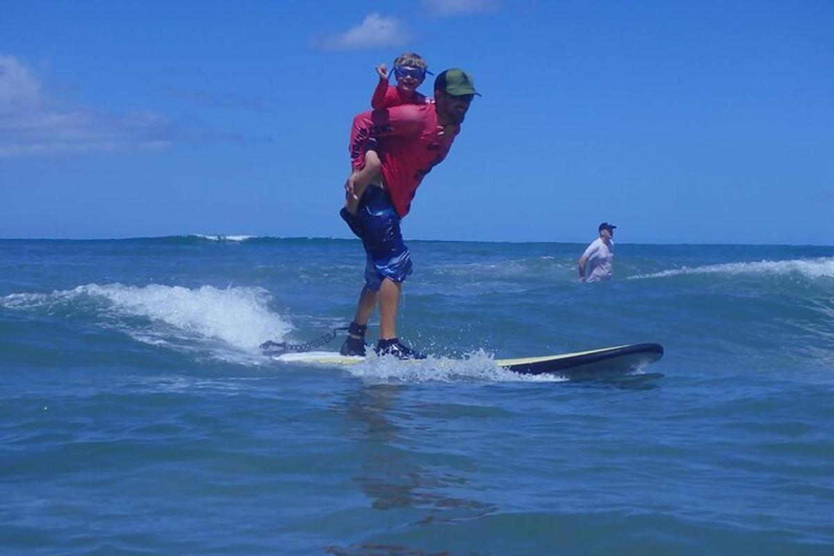 a man riding a wave on a surfboard in the ocean