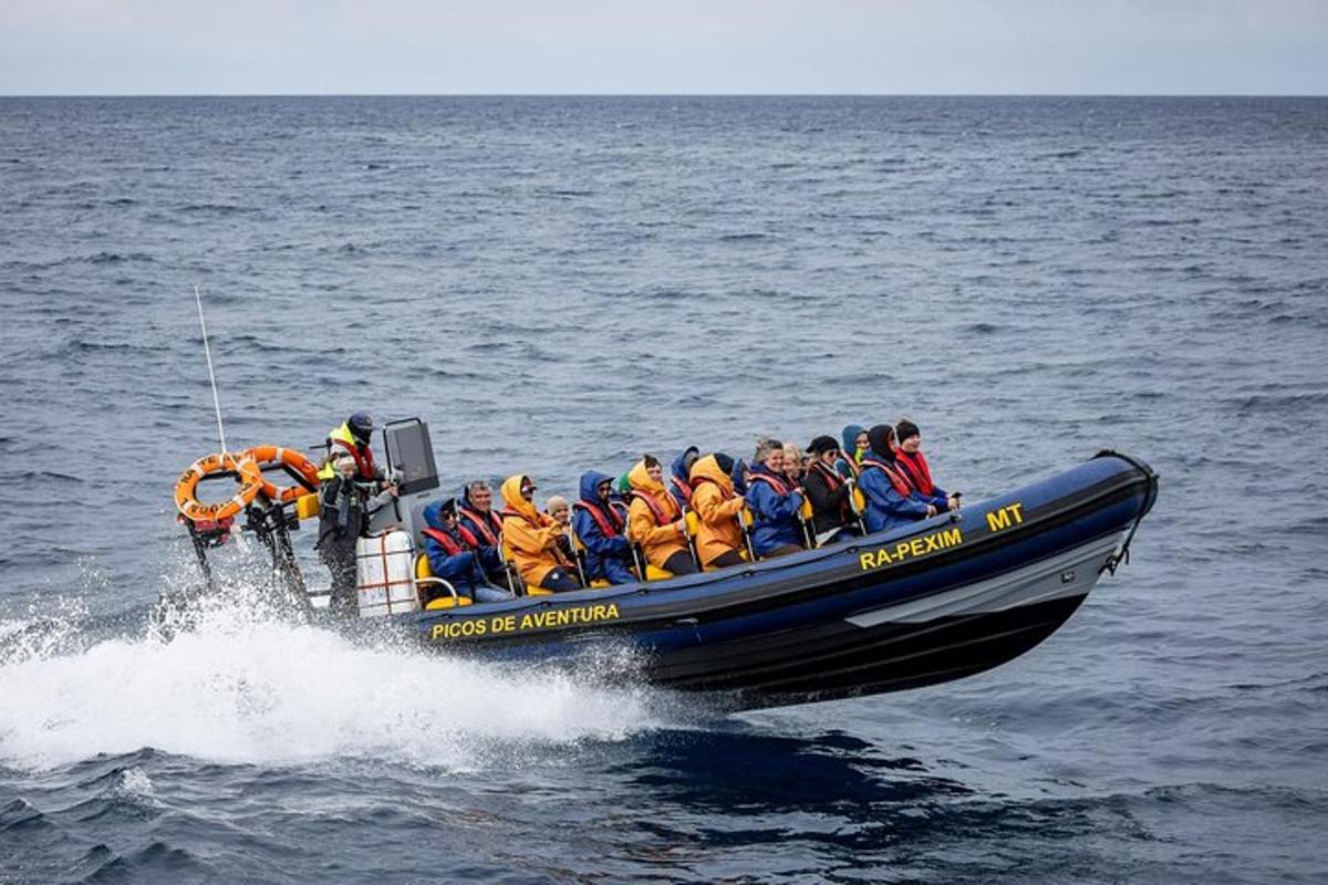 un grupo de personas en un bote en el agua
