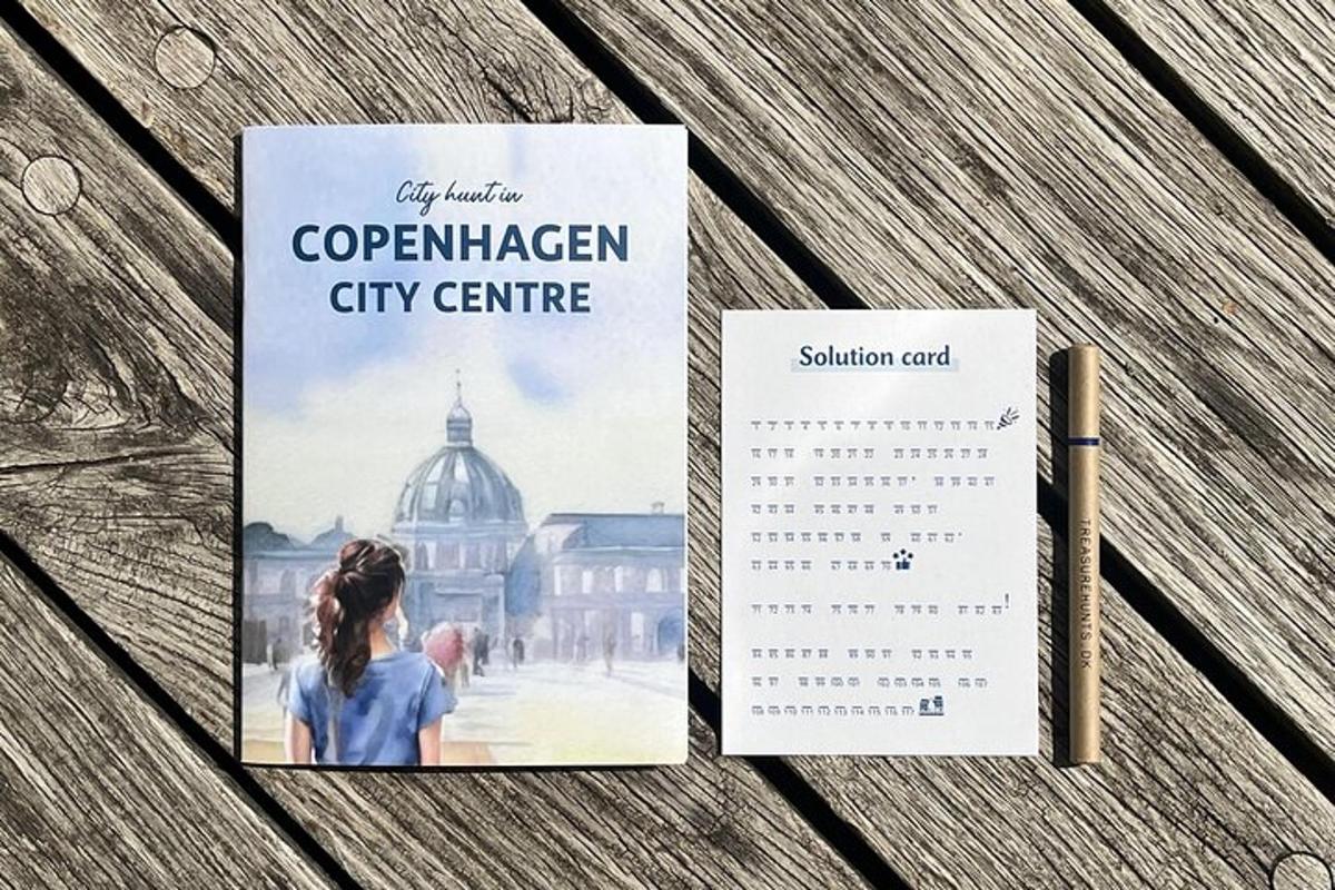 Un calendario con una imagen del centro de una ciudad