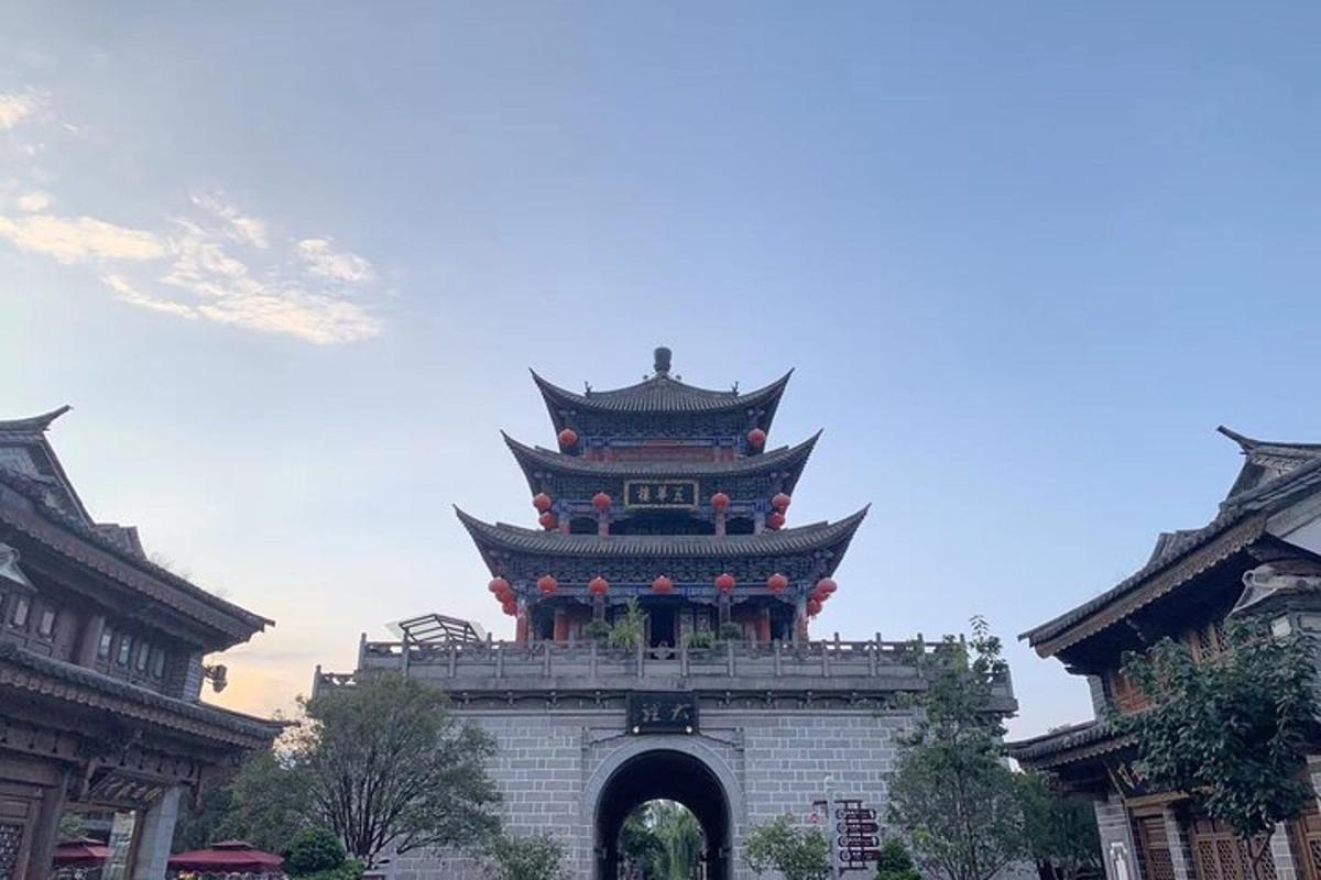 a large building with a tower on top of it
