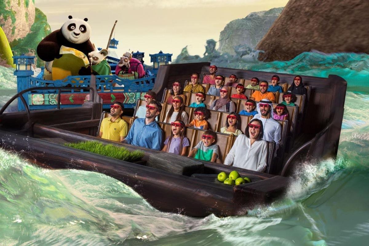 a group of people on a boat in the water